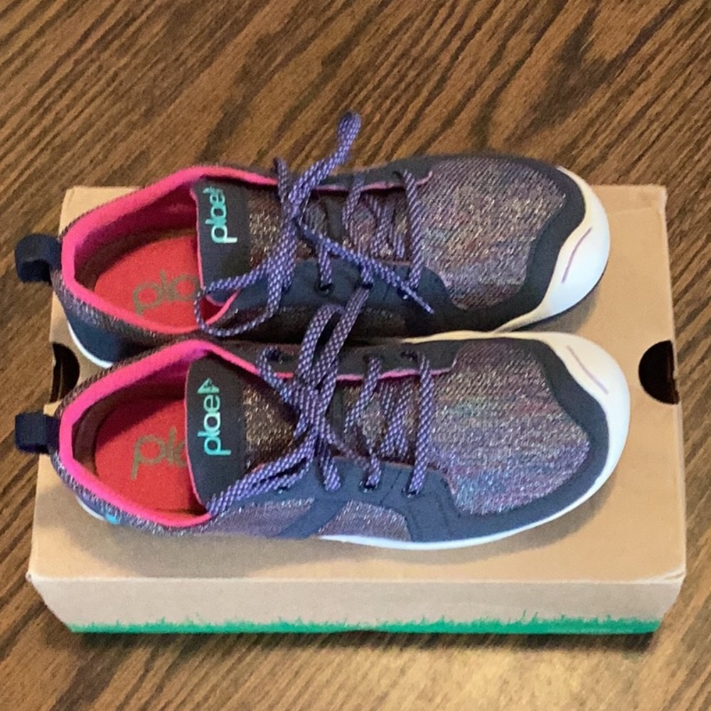 Plae Miles size 3.5C sneakers New in box